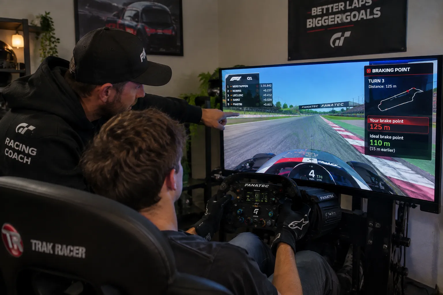 simcade online racing coach